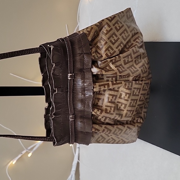 FENDI Zucca Mare Mini Bag Tobacco - Picture 3 of 4